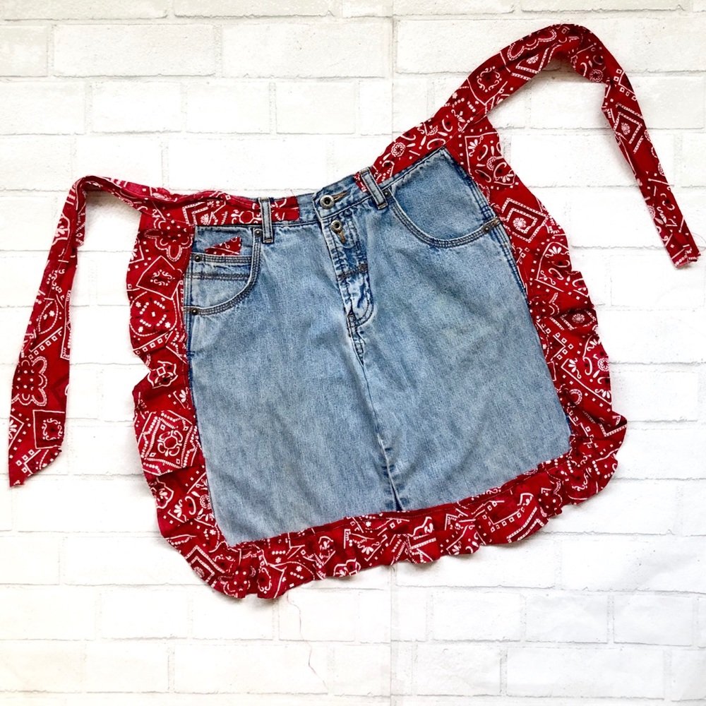 Vintage handmade apron